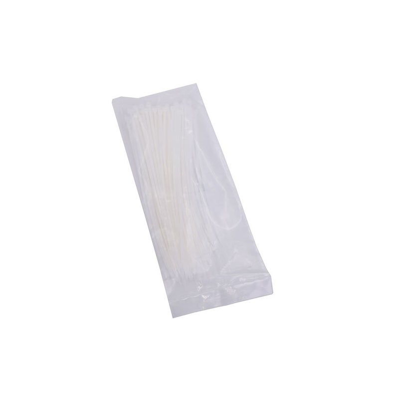 Tusrai 1000pcs 8 inch Nylon Cable Tie Self Locking 8" Plastic Cable Wire Zip Ties Natural White - Image 3